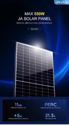 550w Solaranlage 182mm Monokristalline 545 Watt 560w 570w 580w 590w 600w für zu Hause