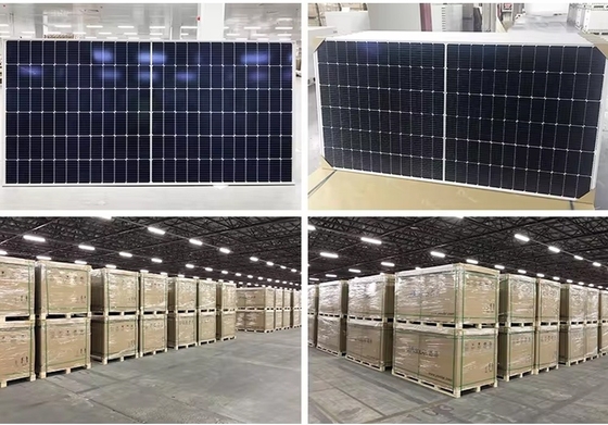 JA-Solarzellen 550W Bifacial mit MC4-kompatiblem Stecker und 2112*1052*35 Abmessungen