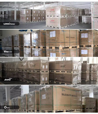 PERC Trina Eu On Stock Vertex N-Typ Mono Solarzellen 550W 560W 590W 600W 660W 670W Bifacial Mono Kristalline Solar PV Modul