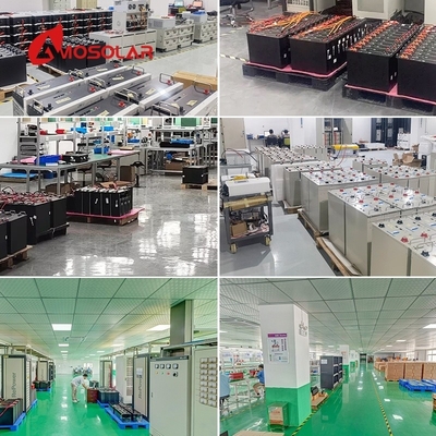 LiFePO4 48V 51.2V Lithium-Ionen-Batterie 100Ah 200AH Tiefenzyklus LFP mit Komponenten