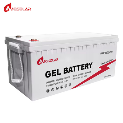 Die Entladungsgeschwindigkeit 1c 12V/24V/36V/48V Gelbatterie zur Speicherung von Solarenergie von Amosolar