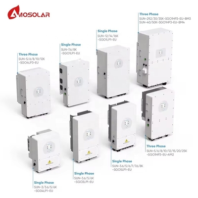 Einphasen-String-Solarumrichter 6kw mit 220V/230V/240V Ausgang und Solarumwandlung