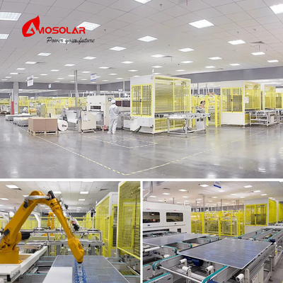Amosolar 565w 570w 575w 580w 585w 590w Halbzellen-N-Typ-Monokristalline Solarzelle