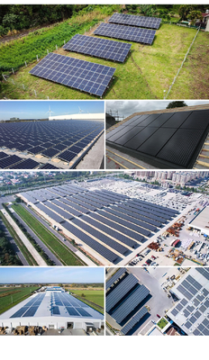550w 700w 630w 610w 585w 620w 580w Bifacial Solar Panel für die kommerzielle Industrie
