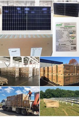 Jinko 550W 700W 630W 610W 585WW 620W 580W 500W Bifacial Solar Panel für das gesamte System