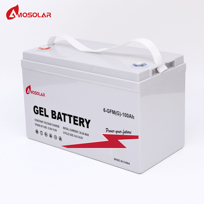 Amosolar Solarbatterie 12V Gel 100Ah 150Ah 200Ah 250Ah zur Speicherung bei Raumtemperatur