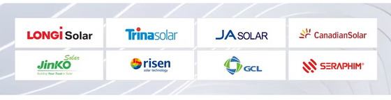 N-Typ 550w 700w 630w 610w 585ww 620w 580w 500w Bifacial Solar Panel für das vollständige System Jinko