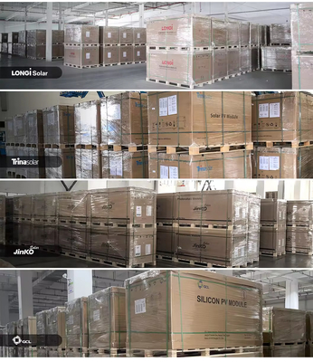 N-Typ 550w 700w 630w 610w 585ww 620w 580w 500w Bifacial Solar Panel für das vollständige System Jinko