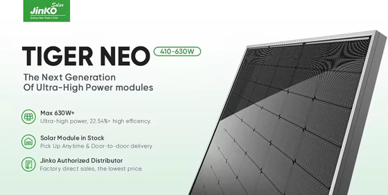 TOPCON N-Type Mono Halbdoppelglas 500w Bifacial Solarpanel mit 500w Leistung