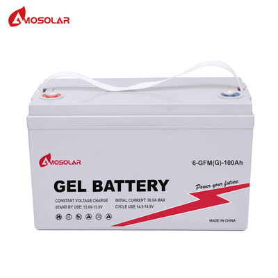 Amosolar Gel Batterie 12V 200AH 250AH 300AH für die Speicherung von Solarzellen und Heim-Inverter