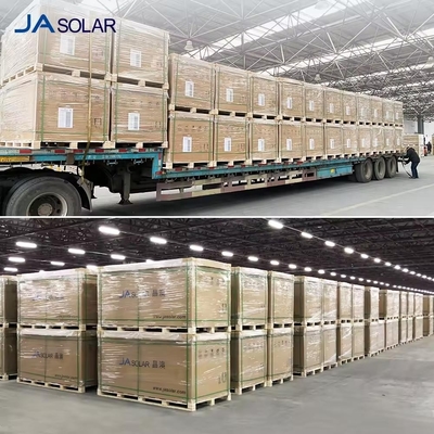 JA 455W 450W 445W 440W Tier-1-Solarzellen mit 30 und 3,2 mm Anti-Reflexionsglas