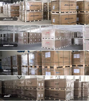 CE TUV IEC zertifizierte 450W Ja Halbzell-Mono-Solar-Panel für Solarenergie-Lösung für Zuhause