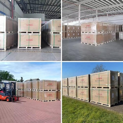 Solarzelle Anodisierte Aluminiumlegierungsrahmen Solarpanel für Solarstation und Zuhause