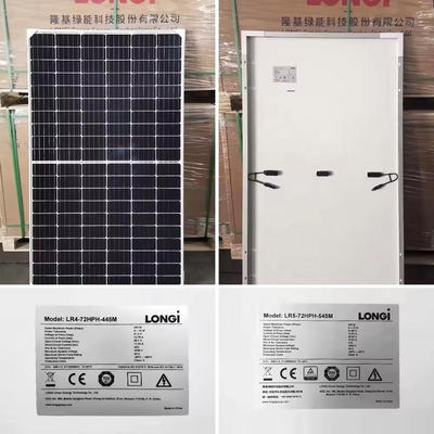 Solaranlagen Himo7 LR5-72HGD 560w 570w 580w 590w LONGI Doppelglas-Photovoltaikmodul