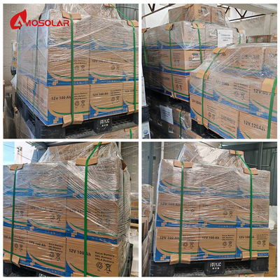 Amosolar EU Stock GEL Bleibatterie 12V 100Ah 200Ah 250Ah 300Ah für Elektroautos