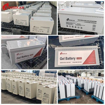 3000 Zyklusdauer Tiefzyklus 12V wiederaufladbare Batterie Agm Gel Langlebigkeit für die Energiespeicherung
