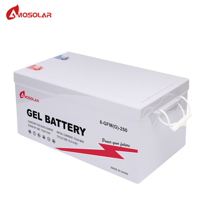 Amosolar 12V 100Amp 250Ah Deep Cycle Power Wiederaufladbare Batterien für Solargelbatterien