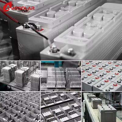 12V 100Ah 200Ah 250Ah 10 Stunden aufladbare Solargel Batterie für 5Kw 10Kw Solarsystem