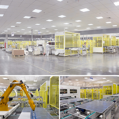 Jinko Tier 1 590W 585W 580W Solarzellen in TOPCON-Technologie und Doppelglaspalette