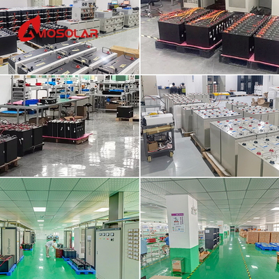 Amosolar 48V 51.2V 100AH 200AH Lithium-Ionen-Batterie mit Rack