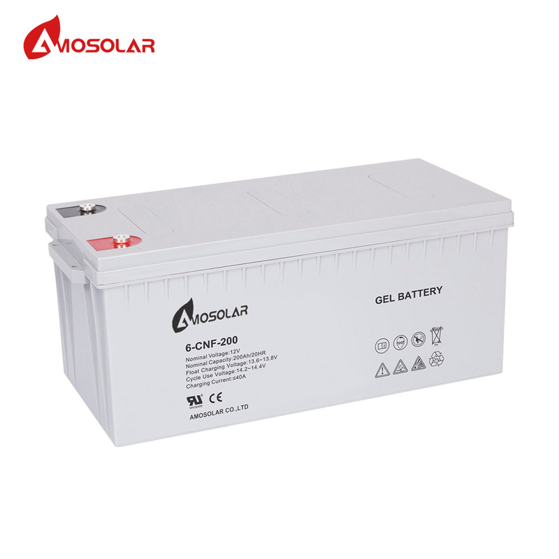 GEL Blei-Säure-Batterie 12v 24v 200ah 100ah 50ah 200ah Tiefenzyklus für die Speicherung von Solarenergie