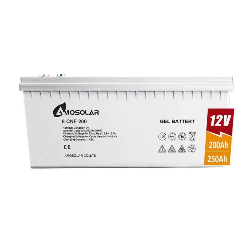 250ah 12v versiegelte Blei-Säure-Batterie langlebig und zuverlässig für Solarenergiesystem