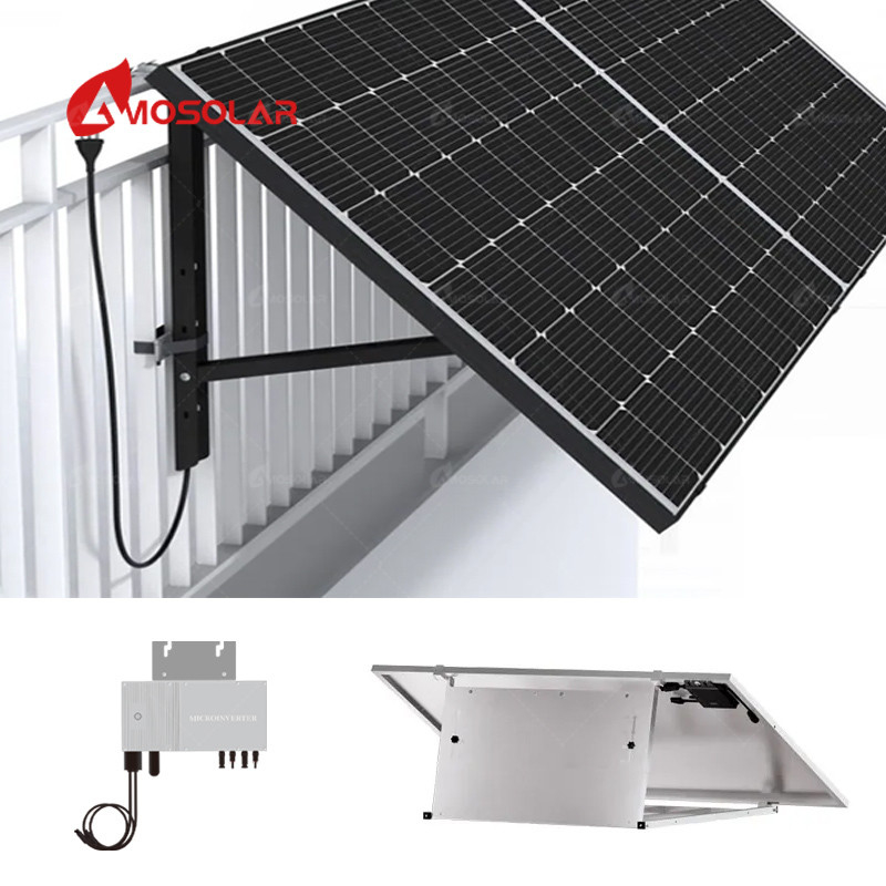 MPPT Solaranlagen Unterstützungssystem für Balkon Amosolar On Grid Hybrid 800w 1000w 1200w