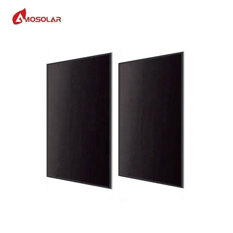 108 Zellen 6x18 Halbzellen All Black Mono Solar Panel 400W 405W 410W 415W 420W für Sie