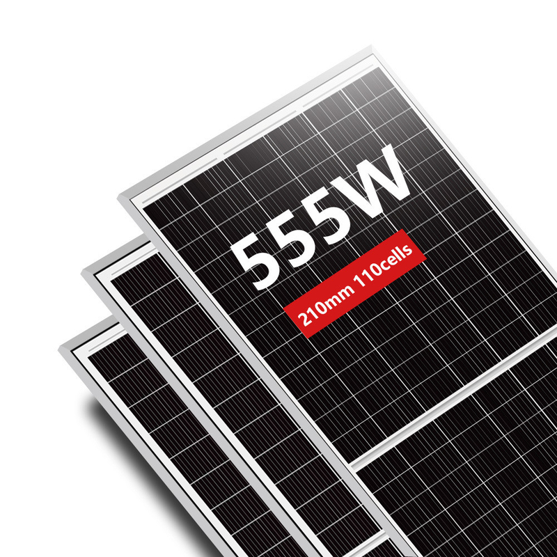 Bifacial 28,6 kg Solarpanel-Kit 535 540 545 550 555 Watt für Anlagen außerhalb des Netzes