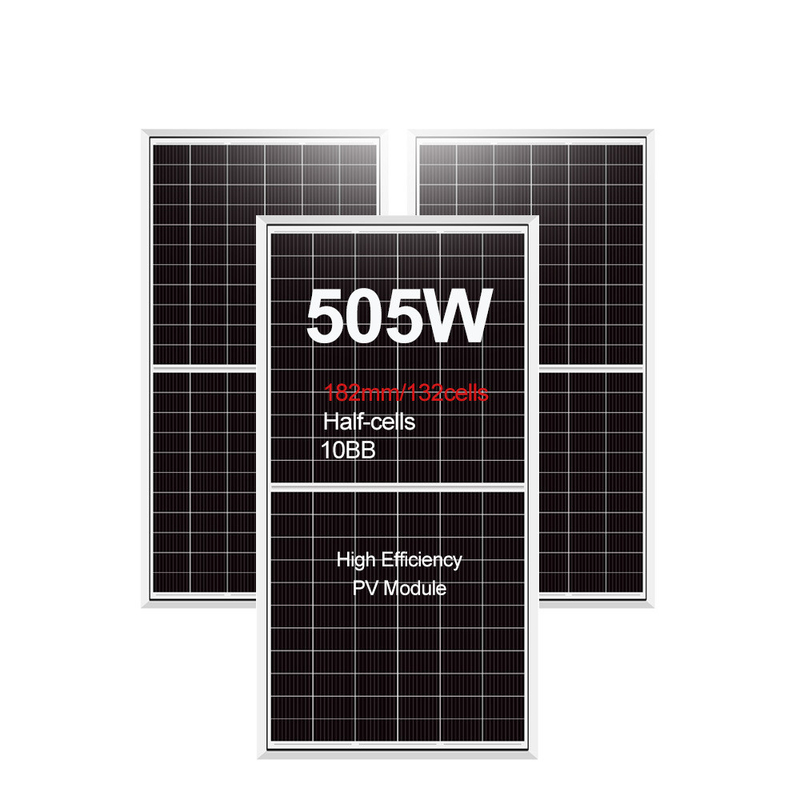 500 Watt Solarpanel 505W 495W 500Watt PV-Module mit 21,25% Effizienz und CE-Genehmigung