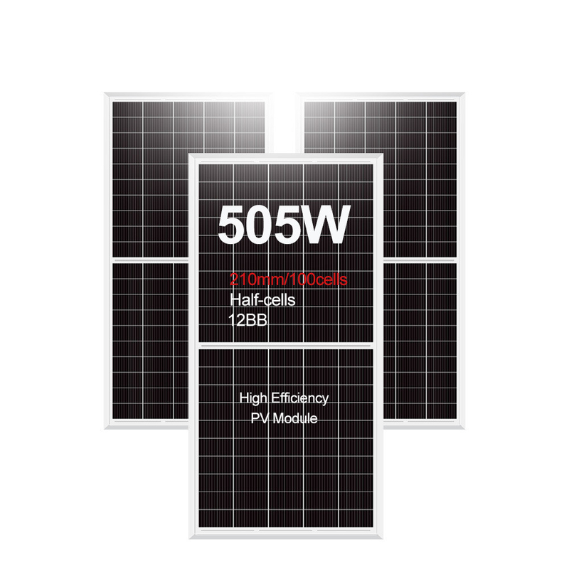 Verbessern Sie Ihre Photovoltaik-Anlage mit einem 485w 490w 495w 500w 505w Solarpanel-Kit von Certified