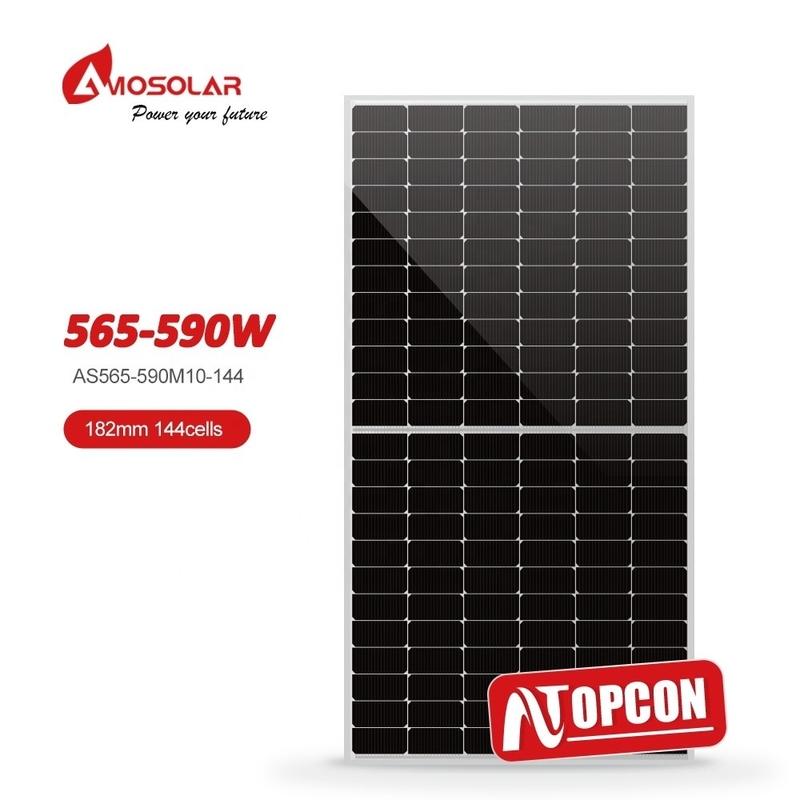 550W 560W 575W 580W 600W 620W N-Typ-Solarpanel mit Anodisiertem Aluminiumrahmen