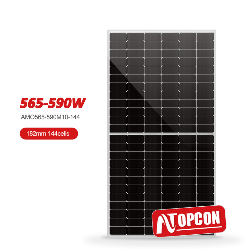 Startseite EU Bestand N-Typ 550w 560w 570w 580w 590w Mono-Solarpanel mit 22,83% Effizienz