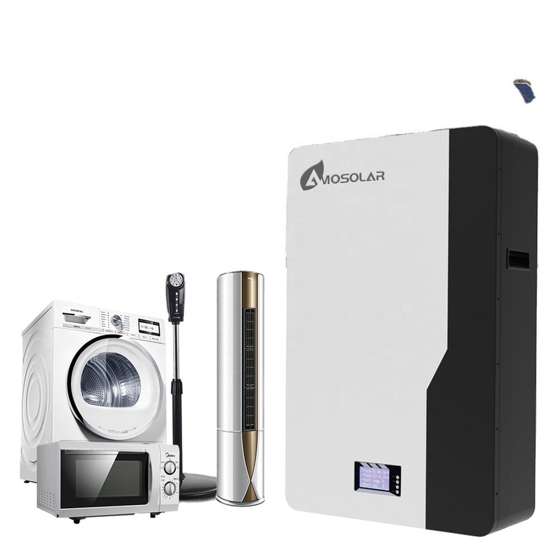 Amosolar 24v 48v 100ah 200ah 5kwh 10kwh 2.5kwh Lifepo4 Batterie zur Speicherung von Solarenergie