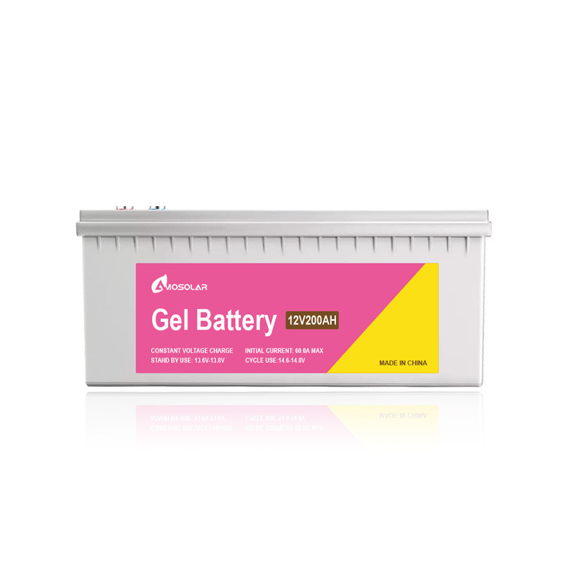 Amosolar 12V 100Ah Blei-Säure-Batterie Langlebig und stabil für Solar-Speichersystem