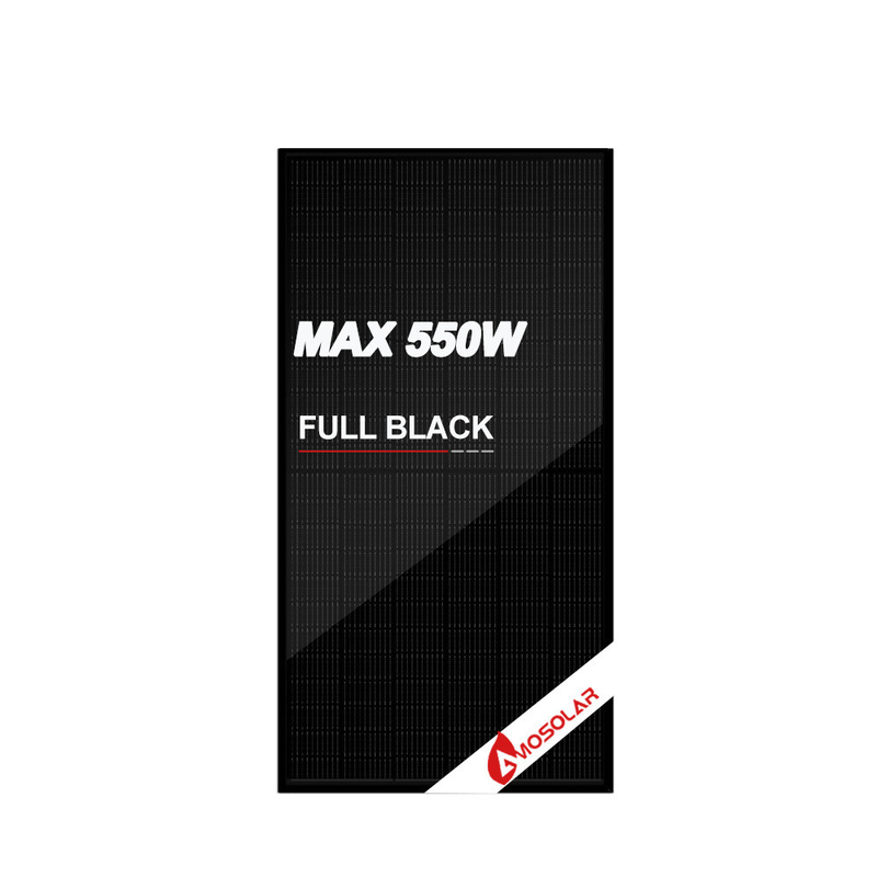 Amosolar All Black Mono Solar Panel 410w 420w 430w 550w mit CE TUV Inmetro Zertifikat