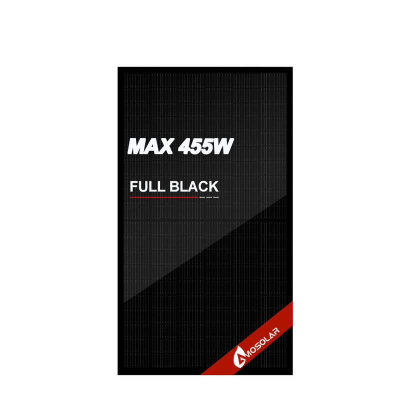Amosolar 410w 420w 430w 550w All Black N-Typ-Solarkollektor mit einer Effizienz von 21%