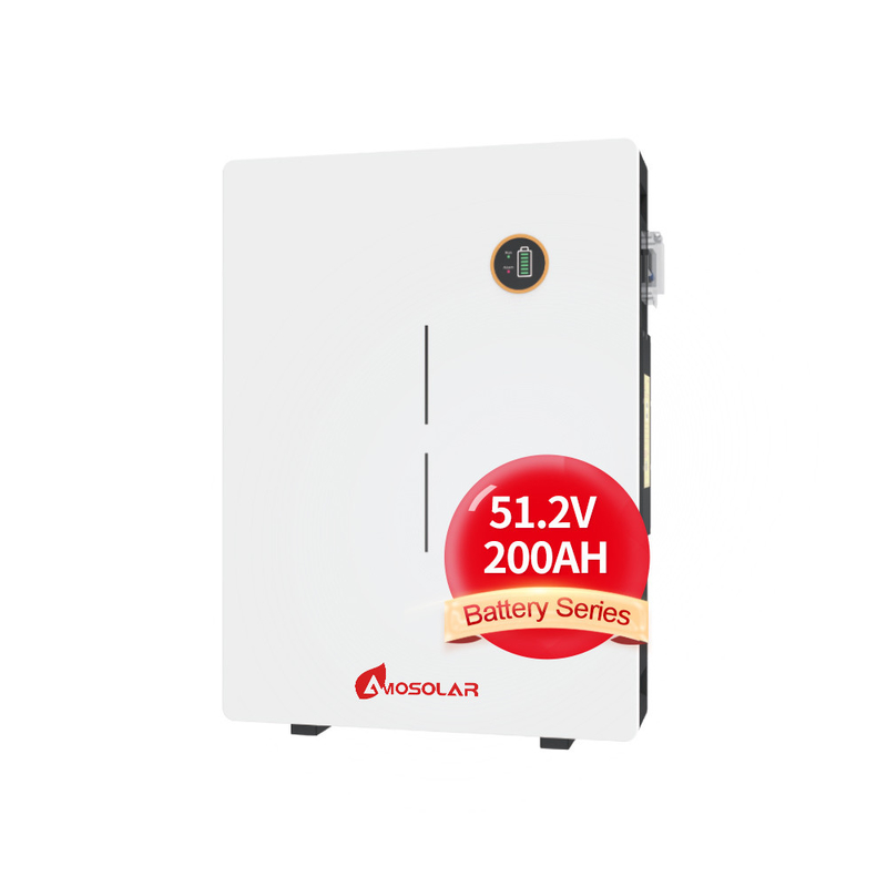 Zuhause Lithiumbatterien Wandmontage 5wkh 10kwh 15kwh mit eingebauten BMS und LCD-Display
