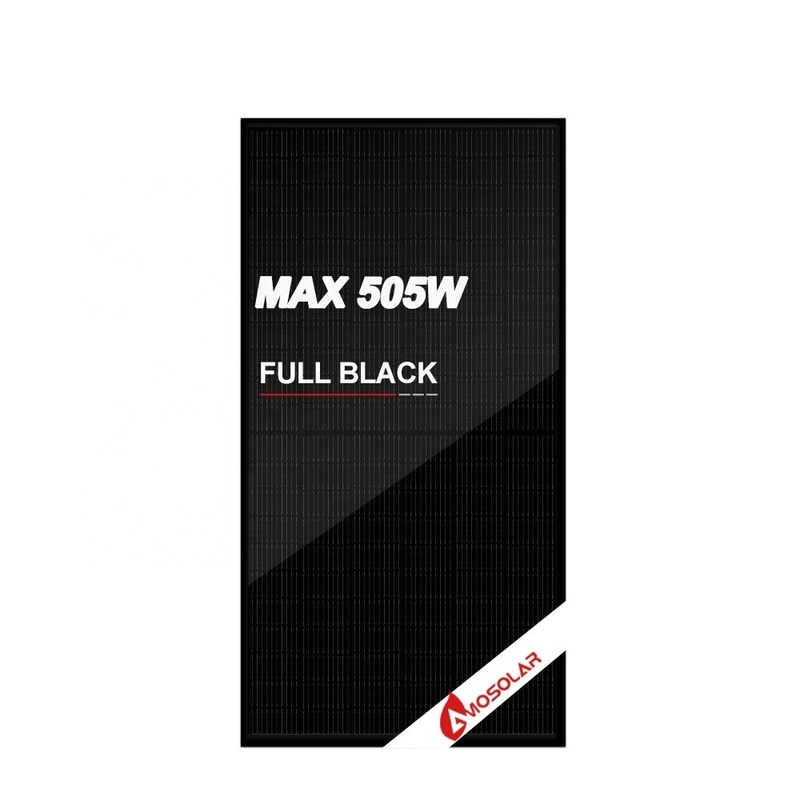 EU-Bestand 400w 430w 450w 500w 550w All-Black-Solarzellen mit 21,3% Panel-Effizienz