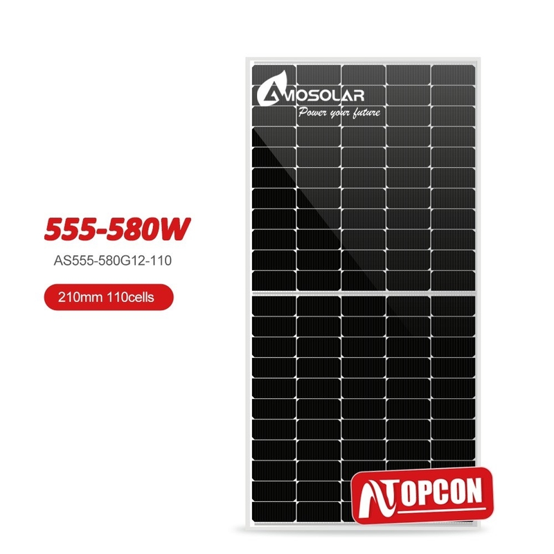 210mm N-Typen monokristalline Solarzellen 560W 570W 580W für das Solarsystem