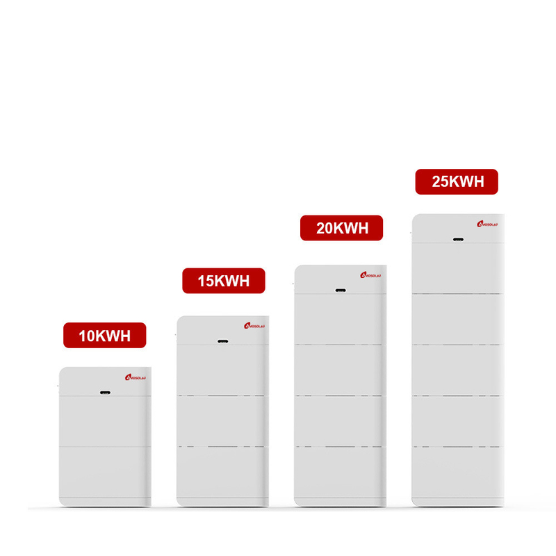 Split-Lithium-Eisenphosphat-Batteriestapel 20 kWh/25 kWh für ein Solarspeichersystem