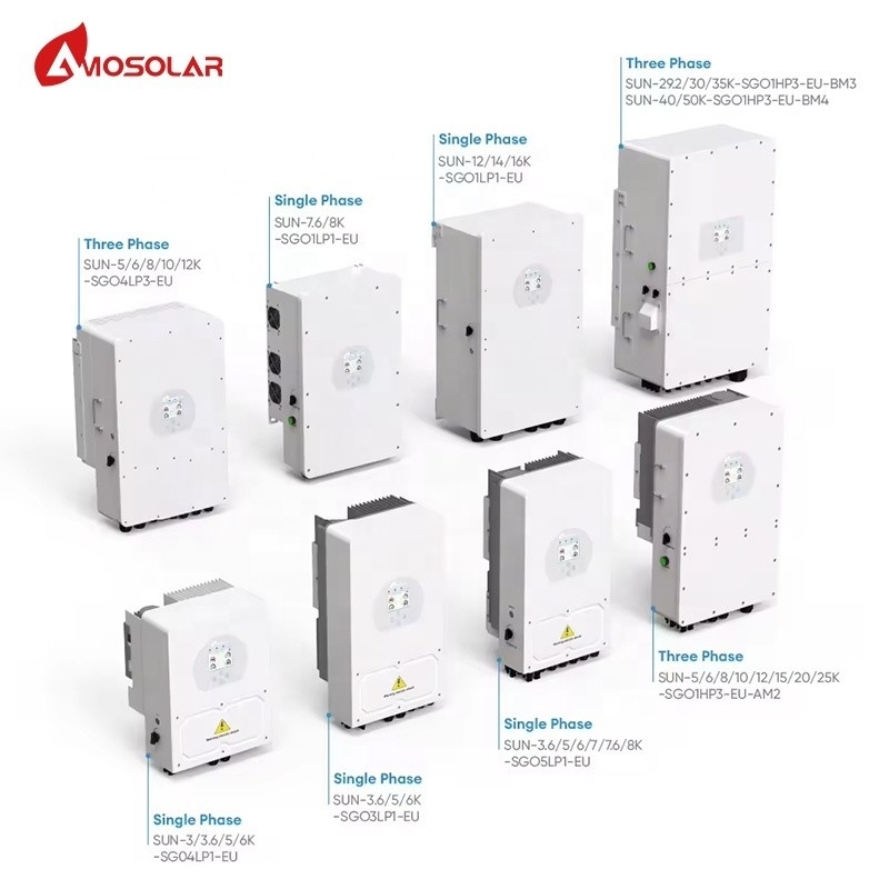 Einphasen-String-Solarumrichter 6kw mit 220V/230V/240V Ausgang und Solarumwandlung