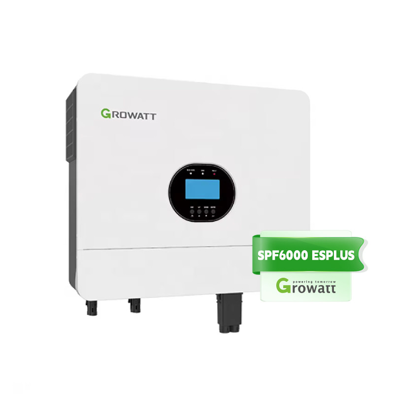 Growatt SPF 6000ES Plus 48V Off-Grid reine Sinuswelle Solarumrichter 6KW 5KW Einzelphase