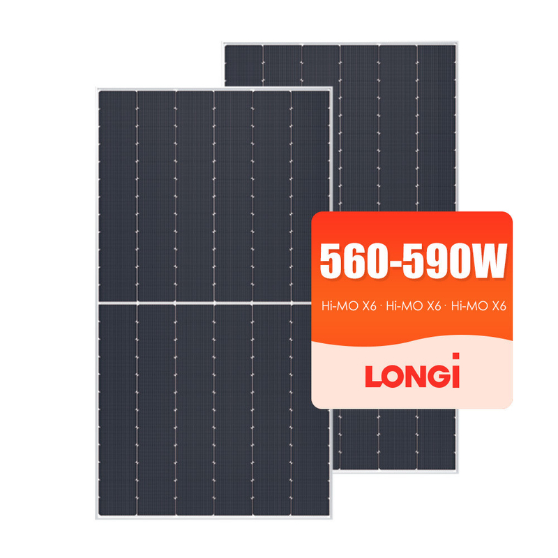 Longi 585W 580W 595W Solarzellen PV-Modul mit MC4-kompatiblem Anschluss und 4,0 mm2 Kabel