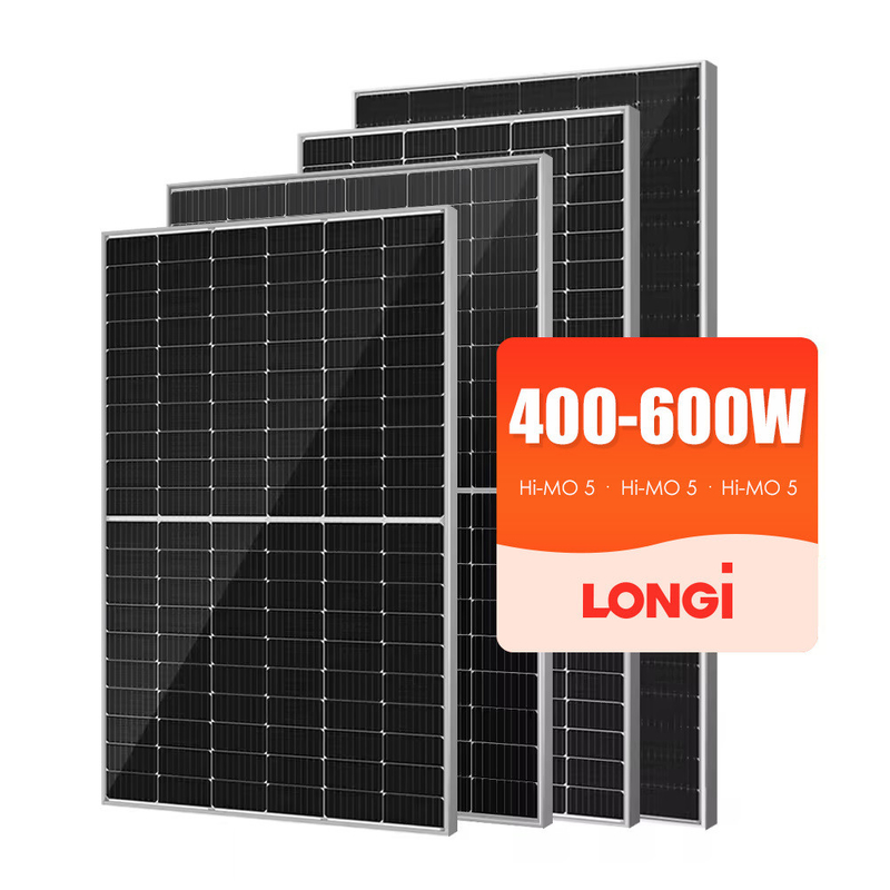 Longi 580W 585W 590W Solarpanel Portable Power System mit HJT-Solarzelle der Klasse A