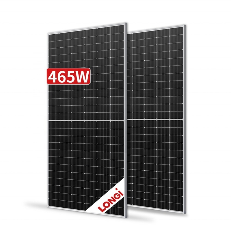 Longi Full Black 430w 425w 420w 410w 400w Solarpaneel mit Anodisiertem Aluminiumrahmen