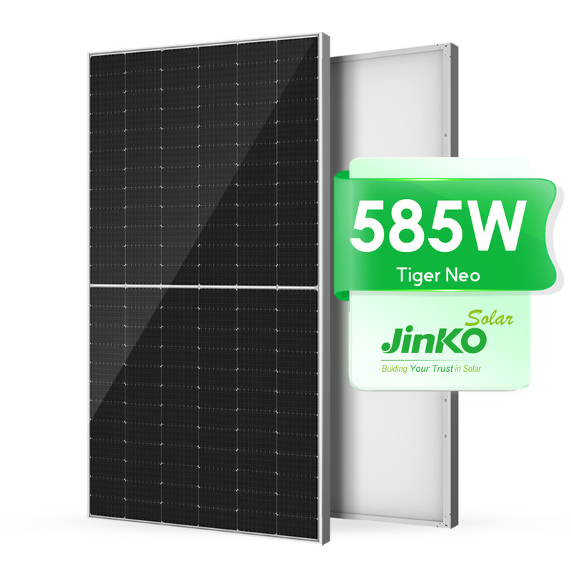 Jinko 182MM N Typ 580W 595W 570W Mono Halbschnitt-Pv-Panels mit IP68-Kennungsbox