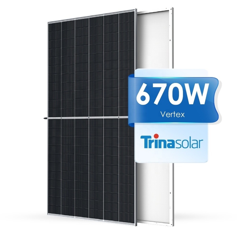 Trina Solar TSM-NEG20C.20 620-645W Bifacial Mono Pv-Solarmodul-Panel vom Typ N Gewicht 28,6 kg